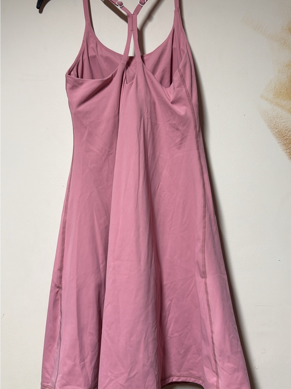 Women's Pink Halara Dress with Racerback Straps - Picture 2 of 2
